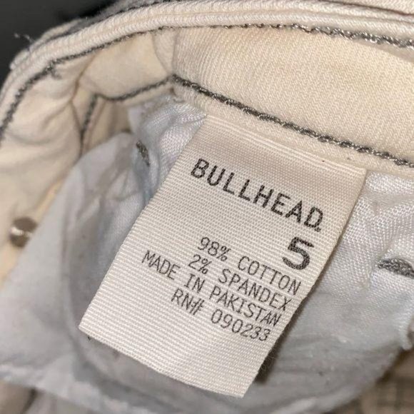 Bullhead Shortie Cut-off Stretch Shorts 5 - Picture 6 of 6